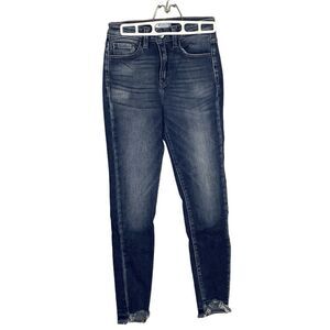 KanCan high rise, ankle skinny jeans. Size 25